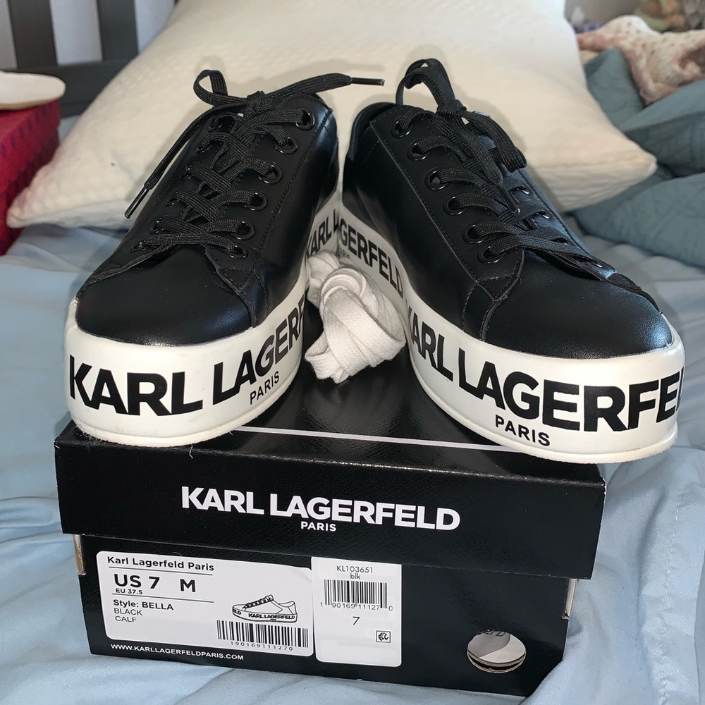 Karl Lagerfeld platform sneakers